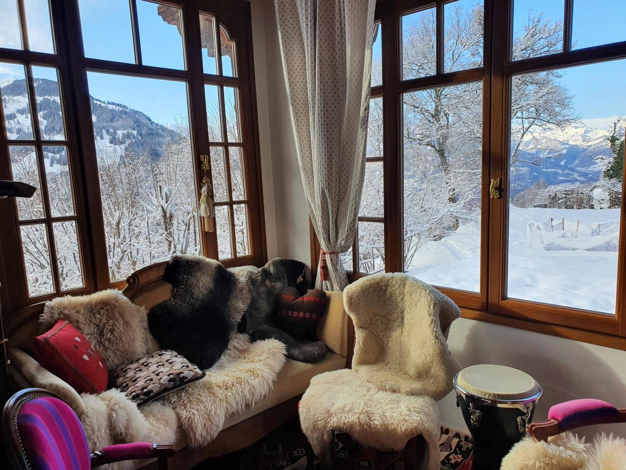 Magnifique Chalet Valerie 5 Chambres A Coucher & Vue Unique 그리옹 외부 사진
